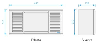 Mobair 2080 tuloilmalaite oikea 